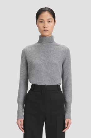 Victoria Beckham Marie Jumper In Grey Marl XS