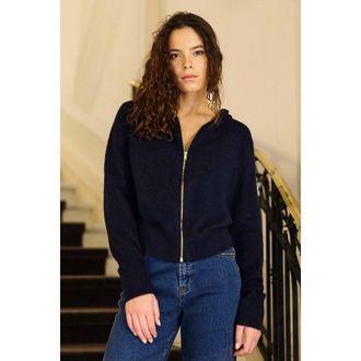 La petite &eacute;toile Vest met rits en kap, MARIANO