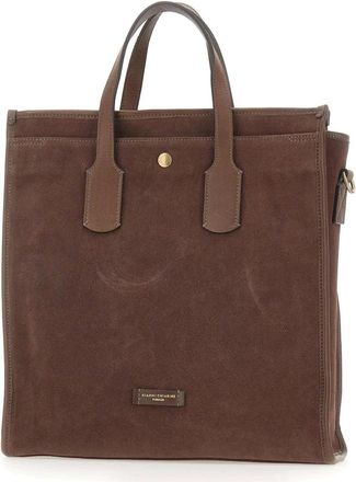 Gianni Chiarini Berlino Hand Bag - Heren - Shoppers - Bruin - ONE Size - Leer - Tassen