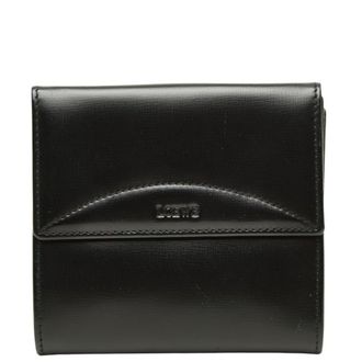 Loewe Black Leather Wallet (Bi-Fold) (Pre-Owned)