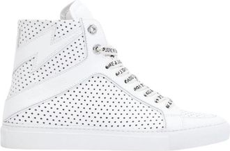 Zadig&Voltaire High Flash Sneakers - Dames - Sneakers - Wit - 41 EU - Schoenen