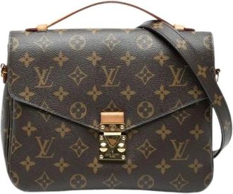 Louis Vuitton Vintage, unisex, Bruin, ONE Size, Pre-owned Pochette Metis