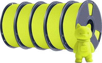 OEM Filamento Para Impresora 3d, Material Pla, Baja Contracci&oacute;n, Amarillo