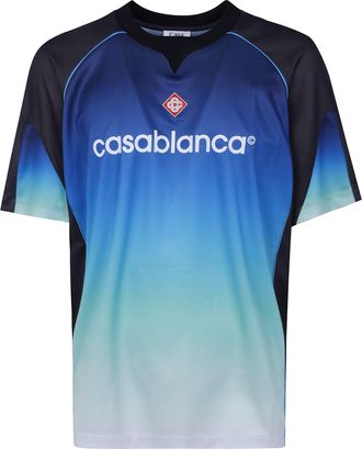 Casablanca T-Shirt Short Sleeve Football Top
