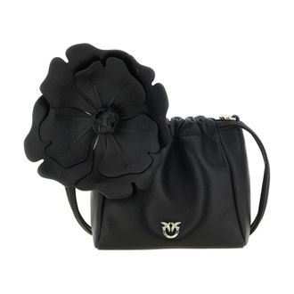 Pinko Bolsa Flor - Bags - Mujer - Negro - ONE SIZE
