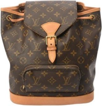 Louis Vuitton Brown Monogram Backpack (Pre-Owned)