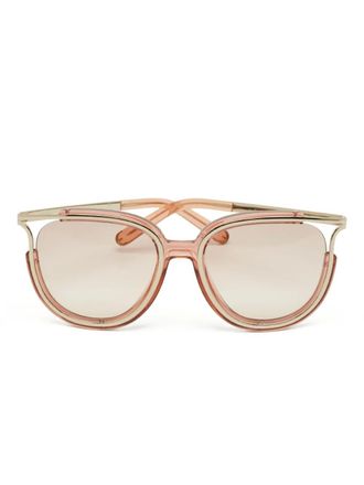 Chlo&eacute; CE688S zonnebril met cat-eye montuur - Roze