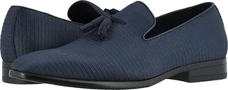 Stacy Adams Tazewell Plain Toe Slip-On Mens Shoes Navy : 10.5 D - Medium, Textile