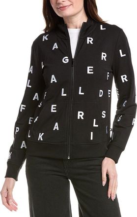 Karl Lagerfeld Karl Lagerfeld Scattered Letter Track Jacket