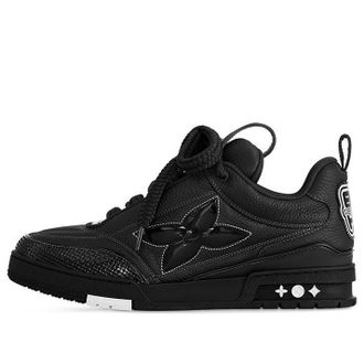 Louis Vuitton Skate Sneakers Black White 1ABZ5B