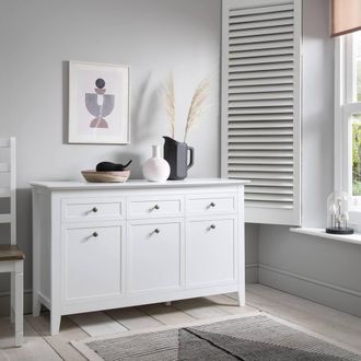 N&ouml;a & Nani Karlstad Sideboard with Drawers in White