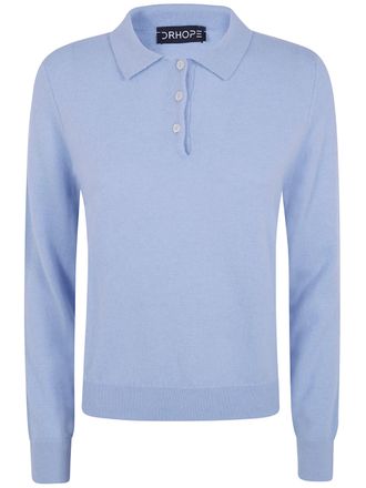 DRHOPE Polo Shirt Cashmere Tribeca