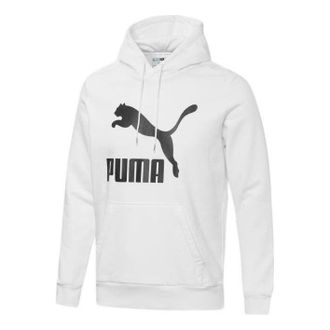 Puma Big Logo Hoodie White 536742-02