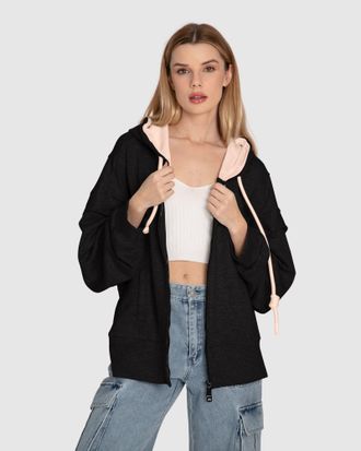 Belle & Bloom No Ordinary Love Zip Hoodie