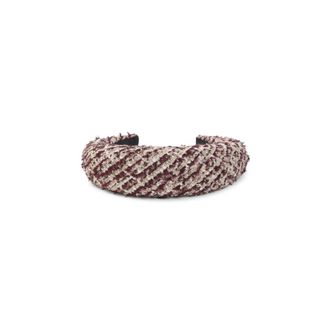 Maison Michel Dames, Accessoires, Rood, Maat: ONE Size Tweed
