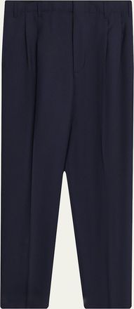 Brunello Cucinelli Mens Virgin Wool Trousers