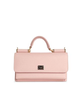 Dolce & Gabbana Mini Bag Calf Lear Dauphine Rosa