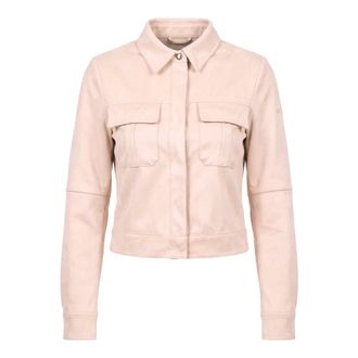 Yes-Zee Light Jackets, female, Beige, Size: L Giubbino