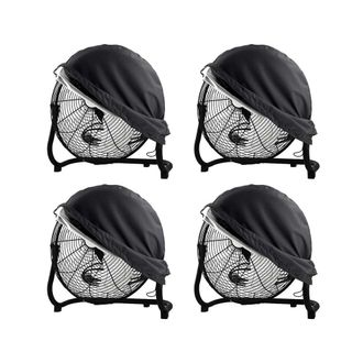 OEM 4 Cubiertas Para Ventiladores Industriales, Cubiertas Impermeables Y A Prueba De Polvo, Cubiertas Resistentes Para Ventiladores De Exterior