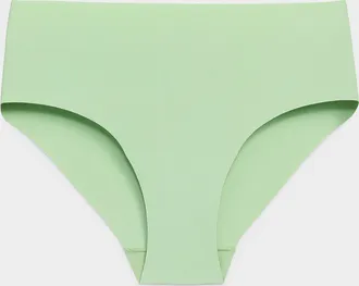 Miiyu Womens Stretch Laser-cut bikini panty Recycled nylon