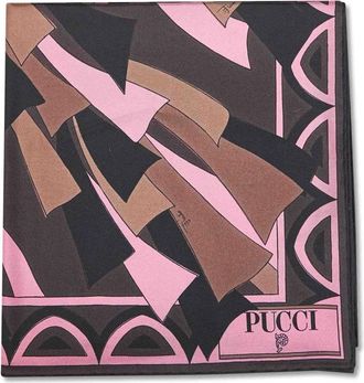 Pucci Pa&ntilde;uelo de seda con estampado Baiadera - Accessories - Mujer - Multicolor - ONE SIZE