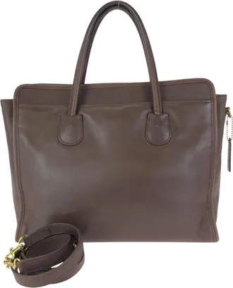 Coach 2way Leather Business Bag