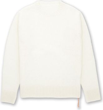 Fortela Skipper Merino Wool Crewneck Sweater in Off White at Nordstrom, Size X-Large Eu