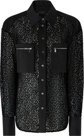 Pinko Camisa Magliocco - Blouses & Shirts - Mujer - Negro - XS