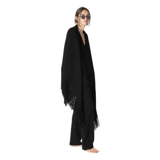 Sminfinity Mantella Triangolare Airy - - Jackets - Donna - Nero - ONE SIZE