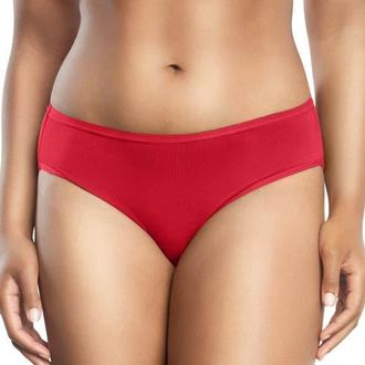 Affinitas Cozy Hipster Briefs in Racing Red at Nordstrom, Size Xx-Large