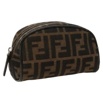 Fendi Pre-owned Tela pouches - - Pre-owned - Donna - Marrone - ONE SIZE