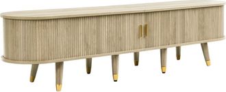 Urban Meuble Mueble de TV de madera, 175 cm, con almacenaje y cajones