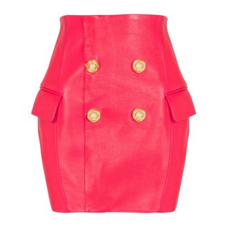 Balmain Mujer, Faldas, Rosa, Talla: S