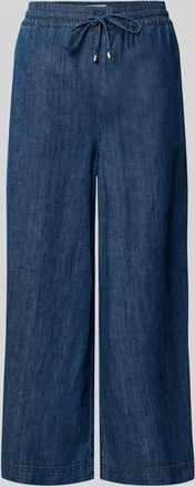 Cambio Cambio Wide Leg Jeans mit verk&uuml;rztem Schnitt Modell ALMA in Blau, Gr&ouml;&szlig;e 38
