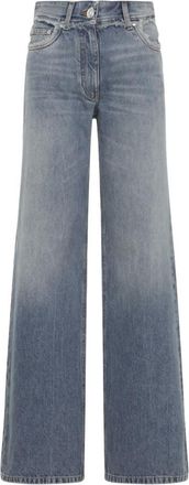 Versace Blue Straight-fit Jeans