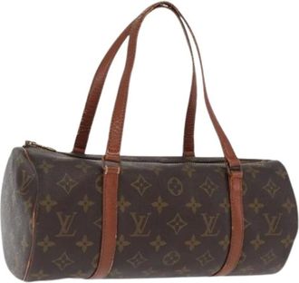 Louis Vuitton Pre-owned Handbags, female, Brown, Size: ONE SIZE Pre-owned Vintage Leather Handbag