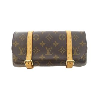 Louis Vuitton Marron Coated Canvas Fanny Pack Pochette (Pre-Owned)