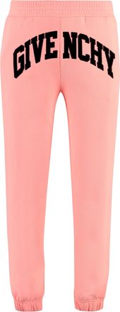 Givenchy Mens Logo Print Sweatpants - Coral Cotton - Size X-Large