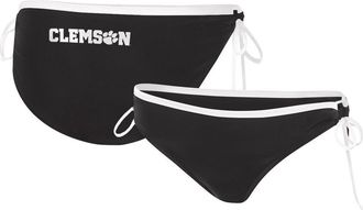 G-III 4Her by Carl Banks Womens G-III 4Her by Carl Banks Black Clemson Tigers Perfect Match Bikini Bottom at Nordstrom, Size Large