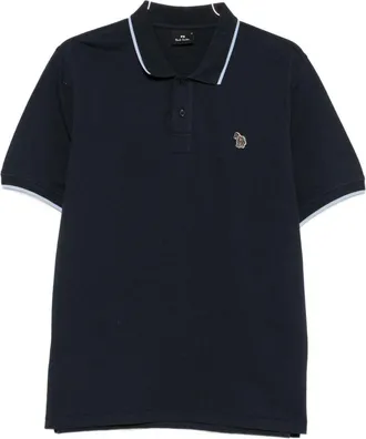 Paul Smith Polo de algod&oacute;n con logo de cebra de Ps By Paul Smith