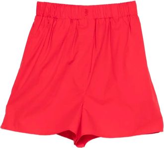 Frankie Shop Shorts elasticizzati - Rosso