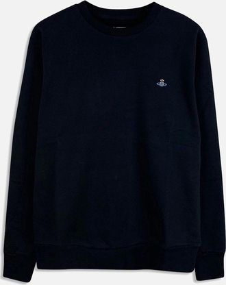 Vivienne Westwood Mens Mens Black Vivienne Westwood Raglan Sweatshirt - Size: 38