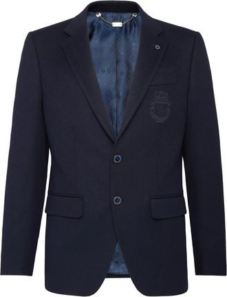 Billionaire Boys Club Tweeknoops Blazer - Heren - Blazers - Blauw - M - Leer - Jassen