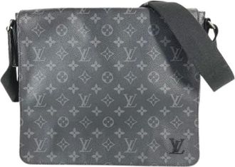 Louis Vuitton Pre-owned Cross Body Bags, male, Black, Size: ONE SIZE Pre-owned Cross Body Bag
