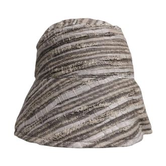 Dolce & Gabbana Accessoires, Heren, Veelkleurig, ONE Size, Katoen, Multicolor Strepen Katoenen Bucket Hoed