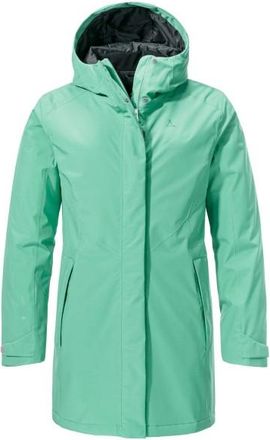 Sch&ouml;ffel Parka Froda Mantel f&uuml;r Damen | t&uuml;rkis