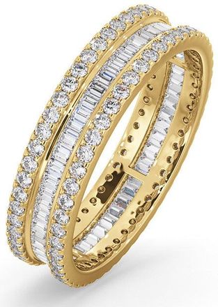 The Diamond Store Eternity Ring Katie 18K Gold Diamond 1.00ct H/Si