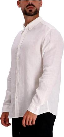HUGO BOSS Hombre, Camisas, Blanco, Talla: L