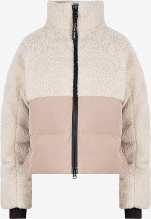 Canada Goose Kurze Materialmix-Steppjacke Elora