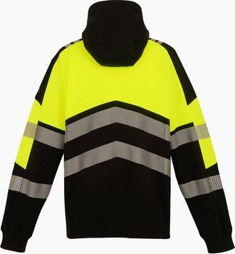 Regatta Mens Regatta Professional Mens High-Vis Hoodie - Multi/Black - Size: 46